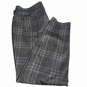 Simply Vera Vera Wang Black & Dark Gray Skinny Pants - XL